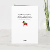 Wunderschöne Ferienkarte Feiertagskarte (Rückseite)