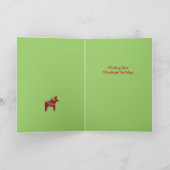 Wunderschöne Ferienkarte Feiertagskarte (Innenseite)