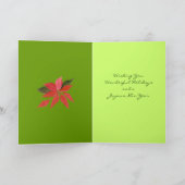 Wunderschöne Ferienkarte Feiertagskarte (Innenseite)