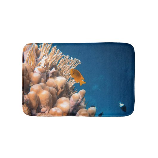Wunderschöne Fische und Riffe Badematte (Vorderseite)
