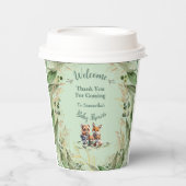 Wunderschöne Forest Friends Kinderdusche Pappbecher (Vorderseite)