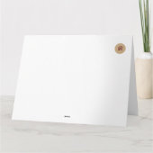 wunderschöne Frauen mit geklappter Grußkarte für B Karte (Rückseite)