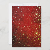 Wunderschöne Funkelnd Weihnachtseinladung Einladung (Rückseite)