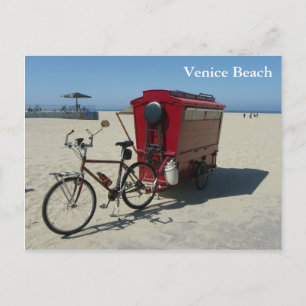 Wunderschöne Funky Venice Beach Postcard! Postkarte