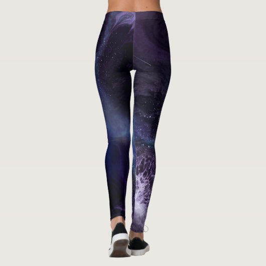 wunderschöne Galaxie-Leggings Leggings (Rückseite)