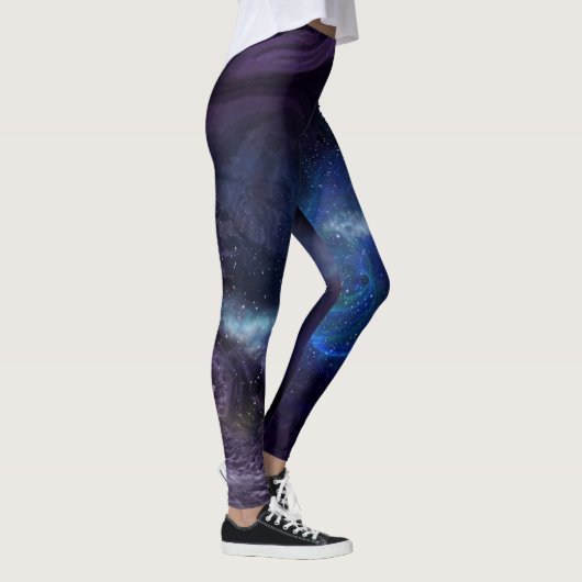 wunderschöne Galaxie-Leggings Leggings (Rechts)
