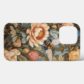 Wunderschöne Gartenerdbeiene mit Protea-Blumen Case-Mate iPhone Hülle (Rückseite (Horizontal))