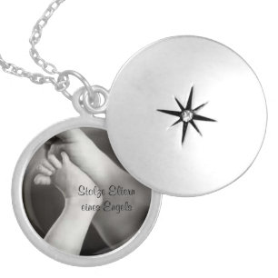 Wunderschöne Gedenkkette Versilberte Kette
