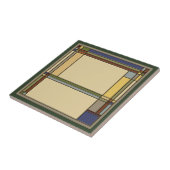 Wunderschöne geometrische Muster für Grüne Künste  Fliese (Seite)