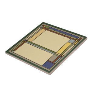 Wunderschöne geometrische Muster für Grüne Künste Fliese