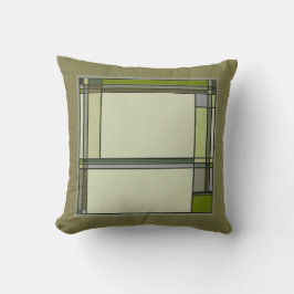 Wunderschöne geometrische Muster für Grüne Künste  Kissen