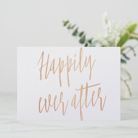 Wunderschöne Goldmedaille "Happiever after" (Stehend Vorderseite)