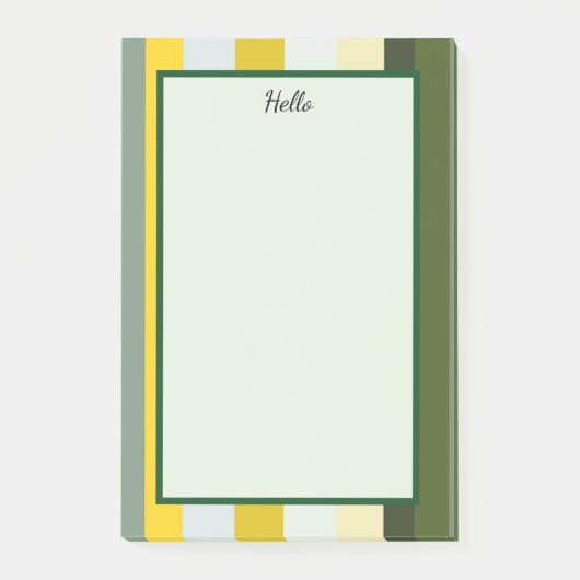 Wunderschöne große Note Post-it Klebezettel (Vorderseite)