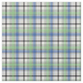 Wunderschöne grüne und blauer Frühling Kariert Stoff (Muster)
