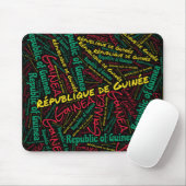 Wunderschöne Guinea Flag Farben Patriotic Mousepad (Mit Mouse)