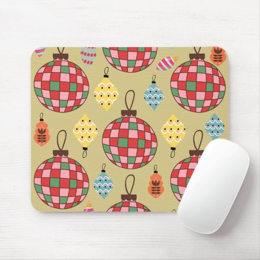 Wunderschöne handgezeichnete Ornamente Wasserfarbe Mousepad (Mit Mouse)