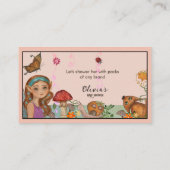 Wunderschöne Herbstduschendusche Begleitkarte (Rückseite)