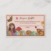 Wunderschöne Herbstduschendusche Begleitkarte (Vorderseite)