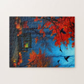 Wunderschöne Herbstlandschaft Puzzle (Horizontal)