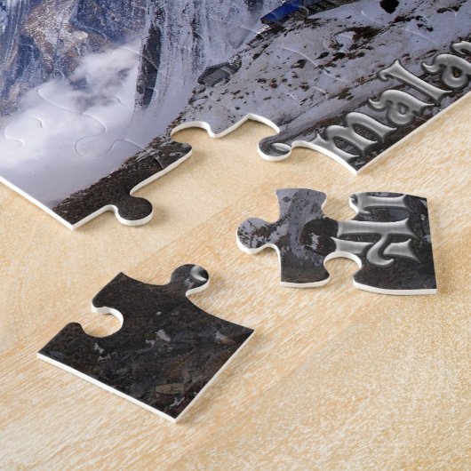 Wunderschöne Himalaya-Berge - Mount Everest Peak Puzzle (Seite)