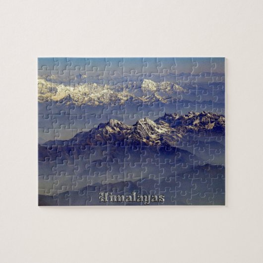 Wunderschöne Himalaya-Berge - Mount Everest Peak Puzzle (Horizontal)