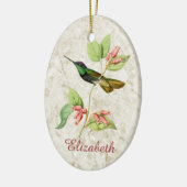 Wunderschöne Hummingbird-Ornament Keramikornament (Links)