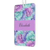 Wunderschöne Hydrangea-Blüten, personalisierbar Autolufterfrischer (Links)