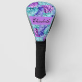 Wunderschöne Hydrangea-Blüten, personalisierbar Golf Headcover (Vorderseite)