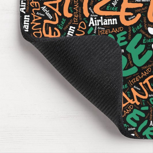 Wunderschöne Irland Flag Farben Patriotic Mousepad (Ecke)