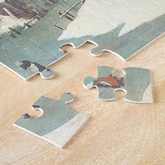 Wunderschöne "Jäger im Schnee" Pieter Bruegel 1565 Puzzle (Seite)