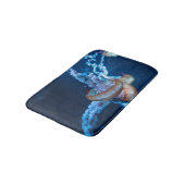 Wunderschöne Jellyfish Badematte (Schrägansicht)
