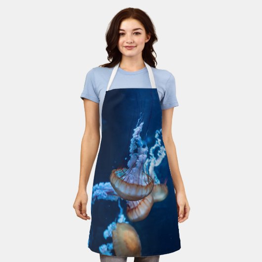Wunderschöne Jellyfish Schürze (Getragen)