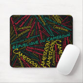 Wunderschöne Kamerun Flag Farben Patriotic Mousepad (Mit Mouse)