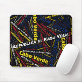 Wunderschöne kap-verdische Flaggenfarben Patriotik Mousepad (Mit Mouse)