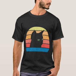 Wunderschöne Katze mit grünen Augen  T-Shirt
