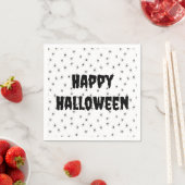 Wunderschöne kleine Spinnen über Halloween Serviette (Beispiel)