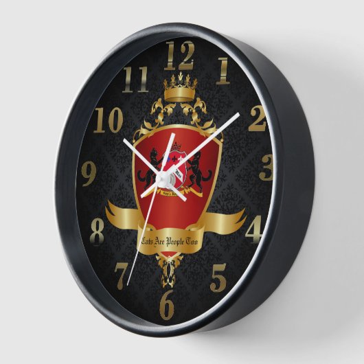 Wunderschöne Koljas Königliche Wall Uhr! Uhr (Winkel)