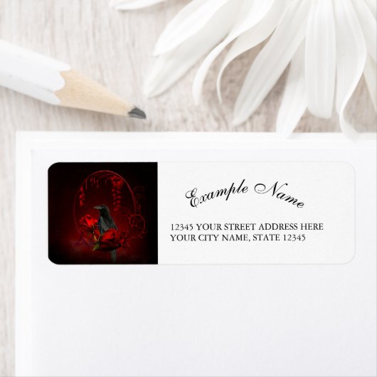 Wunderschöne Krähe (Insitu)