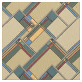 Wunderschöne, kühne Kunsthandwerksmuster Geometris Stoff (Nahaufnahme)