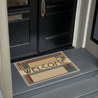 Wunderschöne, kühne Unterkunst & Handwerk Geometri Fußmatte