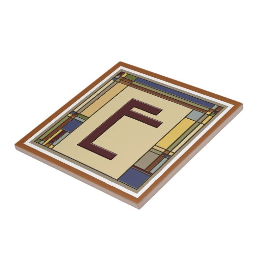 Wunderschöne Kunst & Handwerk Geometrische erste E Fliese (Seite)