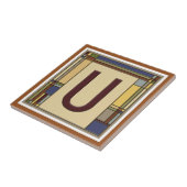 Wunderschöne Kunst & Handwerk Geometrische erste U Fliese (Seite)