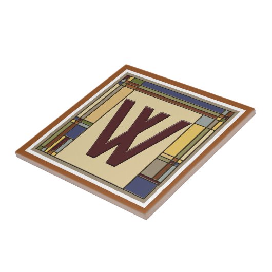 Wunderschöne Kunst & Handwerk Geometrische erste W Fliese (Seite)