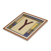 Wunderschöne Kunst & Handwerk Geometrische erste Y Fliese (Seite)