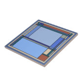 Wunderschöne Kunst & Handwerk Geometrische Muster Fliese (Seite)