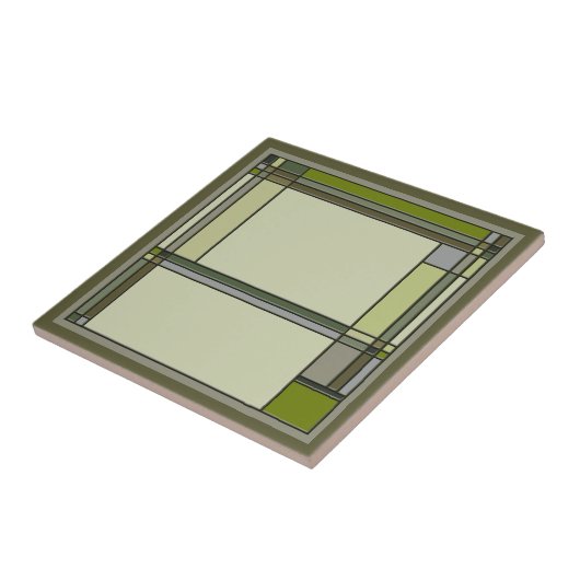 Wunderschöne Kunst & Handwerk Geometrisches Muster Fliese (Seite)