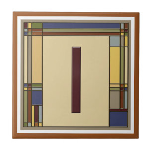 Wunderschöne Kunst und Handwerk Geometrische erst Fliese