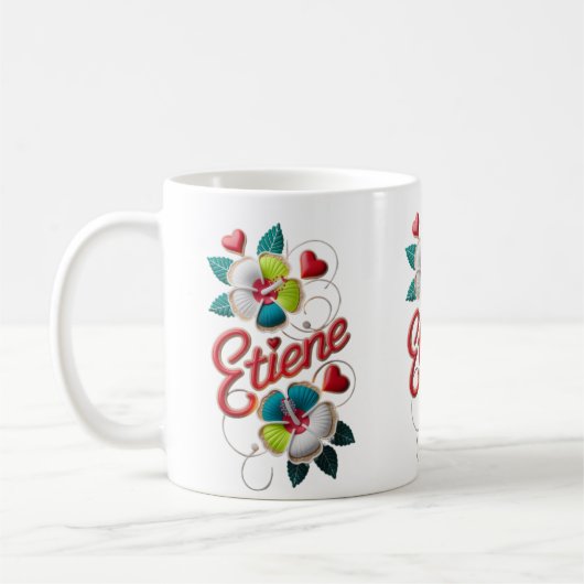 wunderschöne Kunstwerke: Kaffeetasse (Links)
