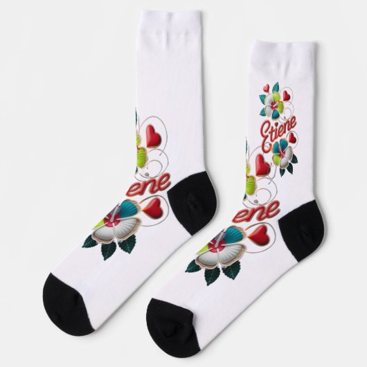 wunderschöne Kunstwerke: Socken (Linkes Detail)