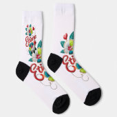 wunderschöne Kunstwerke: Socken (Rechts)